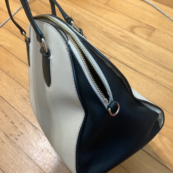 Kate Spade Black & White Satchel - Picture 8 of 10